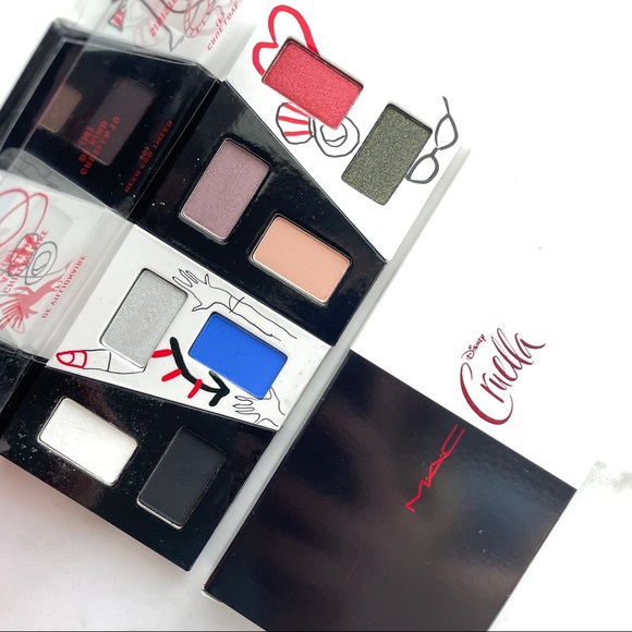 Cruella x MAC Eye Shadow x 8 Cruella To Be Kind Disney Emma Stone Collab - Picture 1 of 6